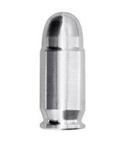 45 Caliber Silver Bullet Replica 1oz 999 Fine Silver